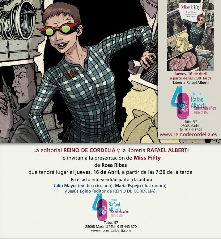 ROSA RIBAS, Miss Fifty (Reino de Cordelia)