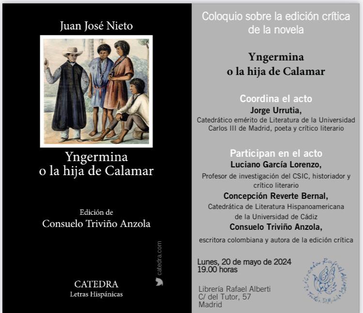JUAN JOSÉ NIETO, Yngermina o la hija de Calamar (Cátedra)