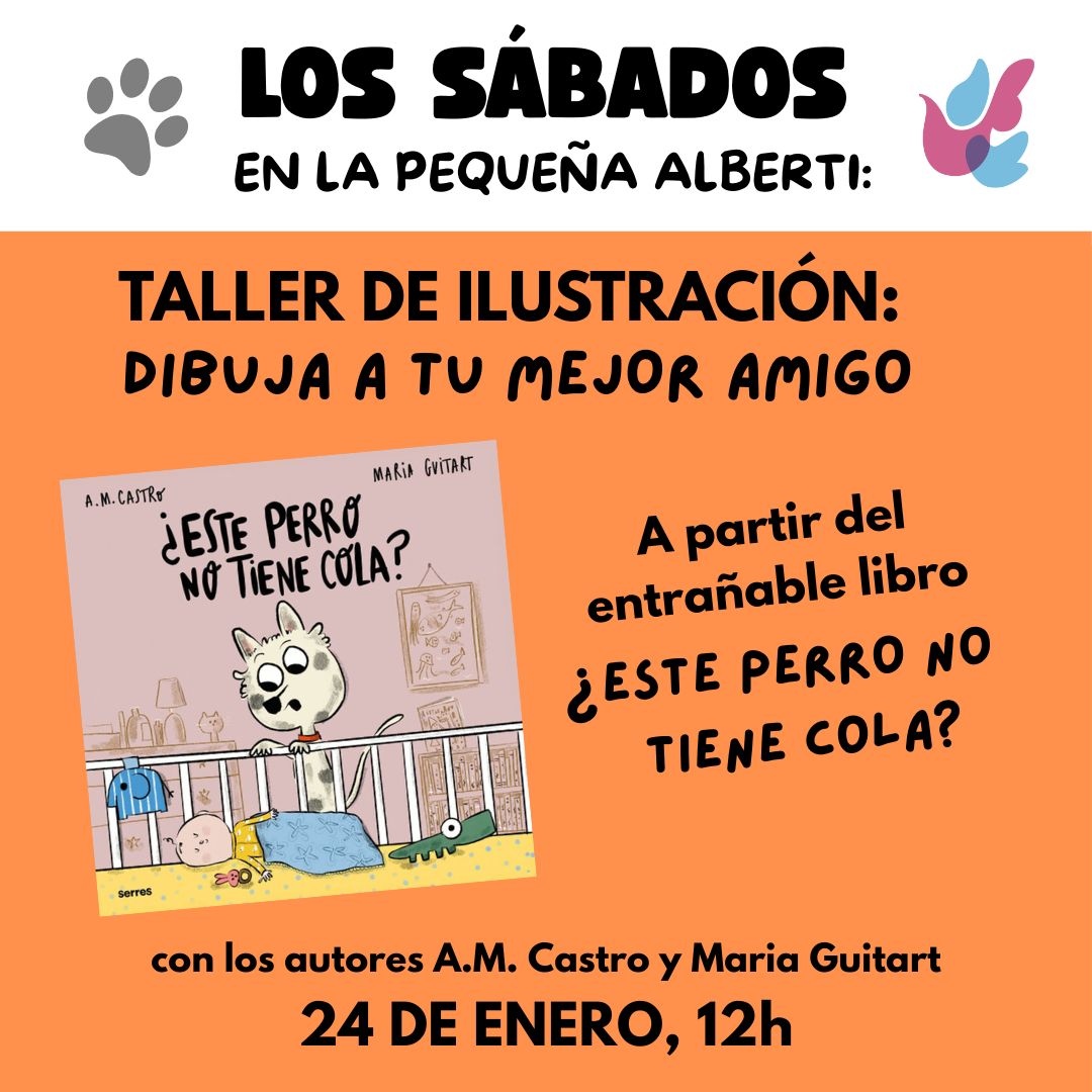 Dibuja a tu mejor amigo con A.M. Castro y Maria Guitart