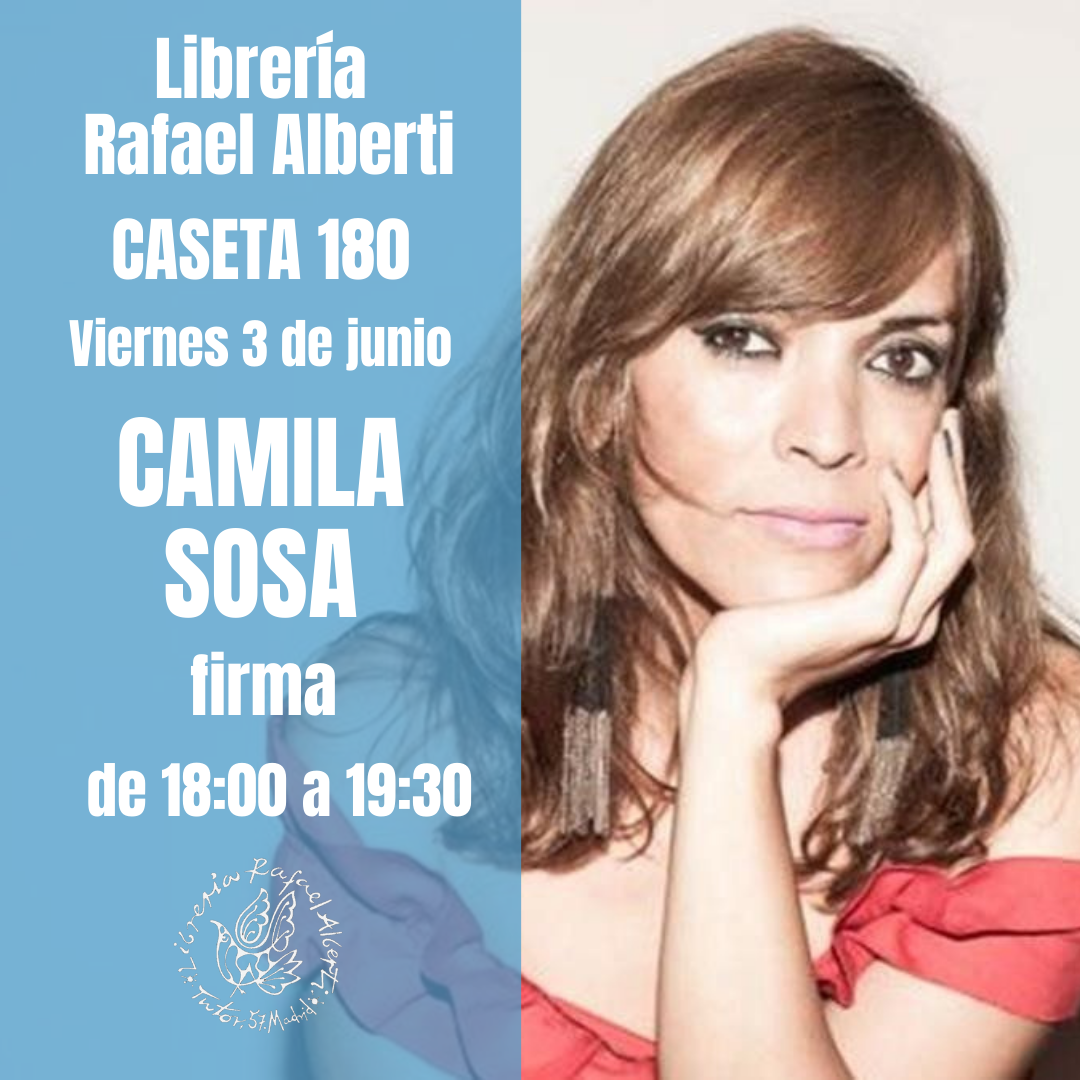 CAMILA SOSA - CASETA 180 - FERIA DEL LIBRO DE MADRID