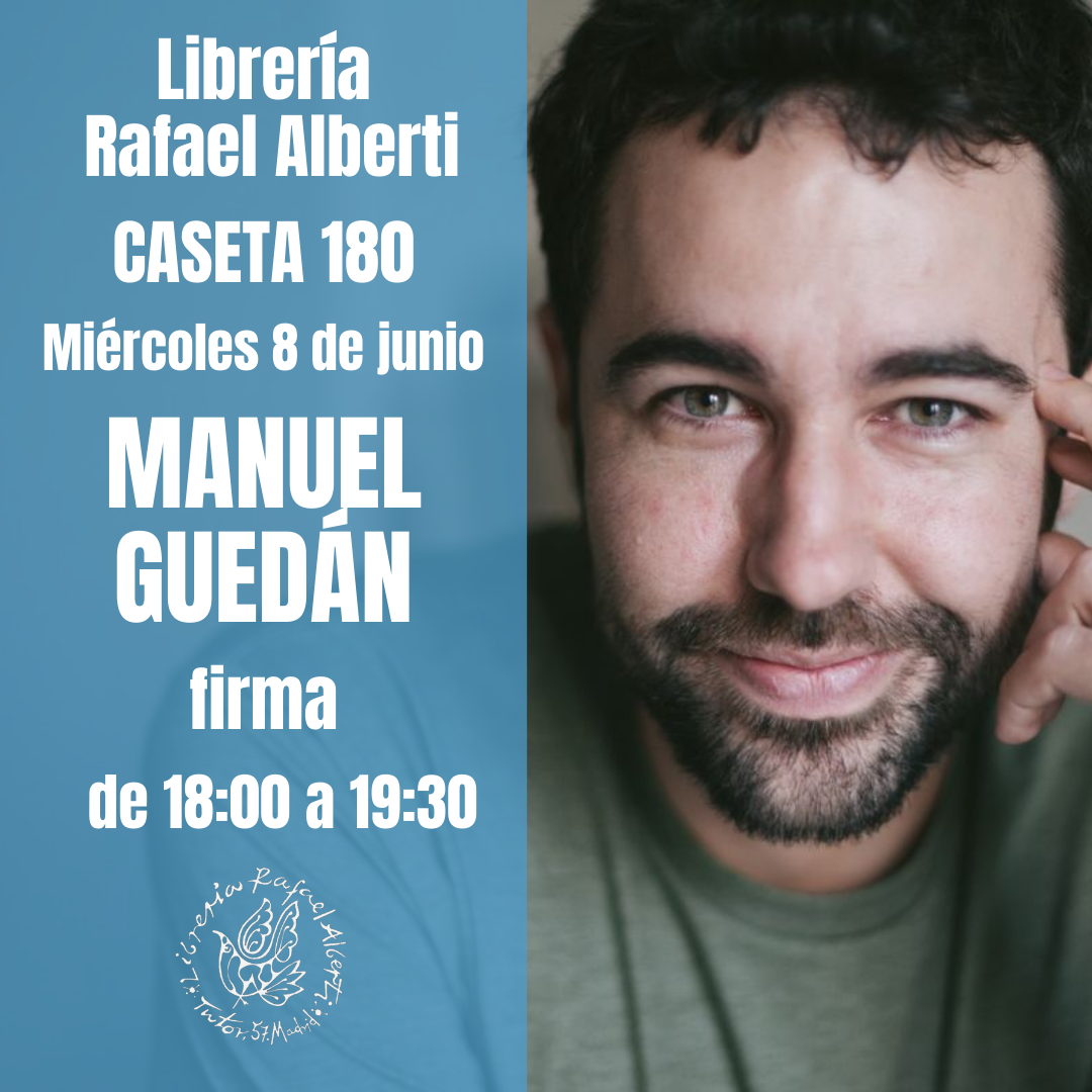 MANUEL GUEDÁN - CASETA 180 - FERIA DEL LIBRO DE MADRID