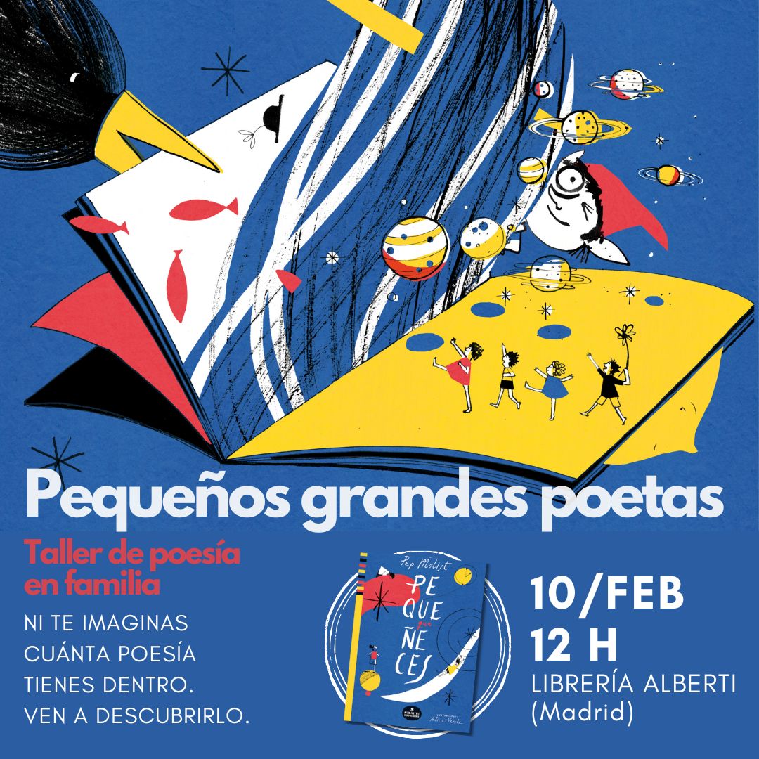 Pequeños grandes poetas | Taller de poesía en familia