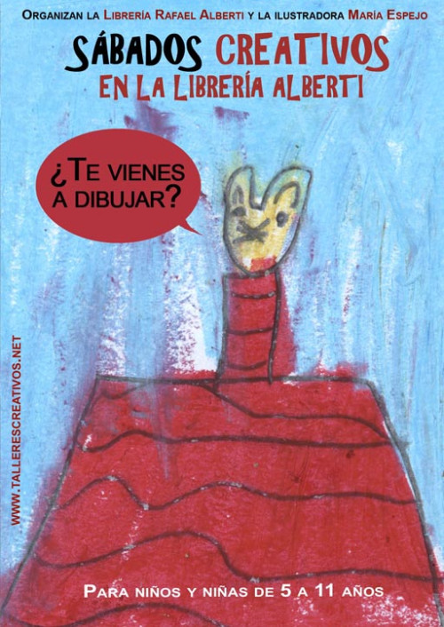 Sábados creativos para niños en la librería Alberti