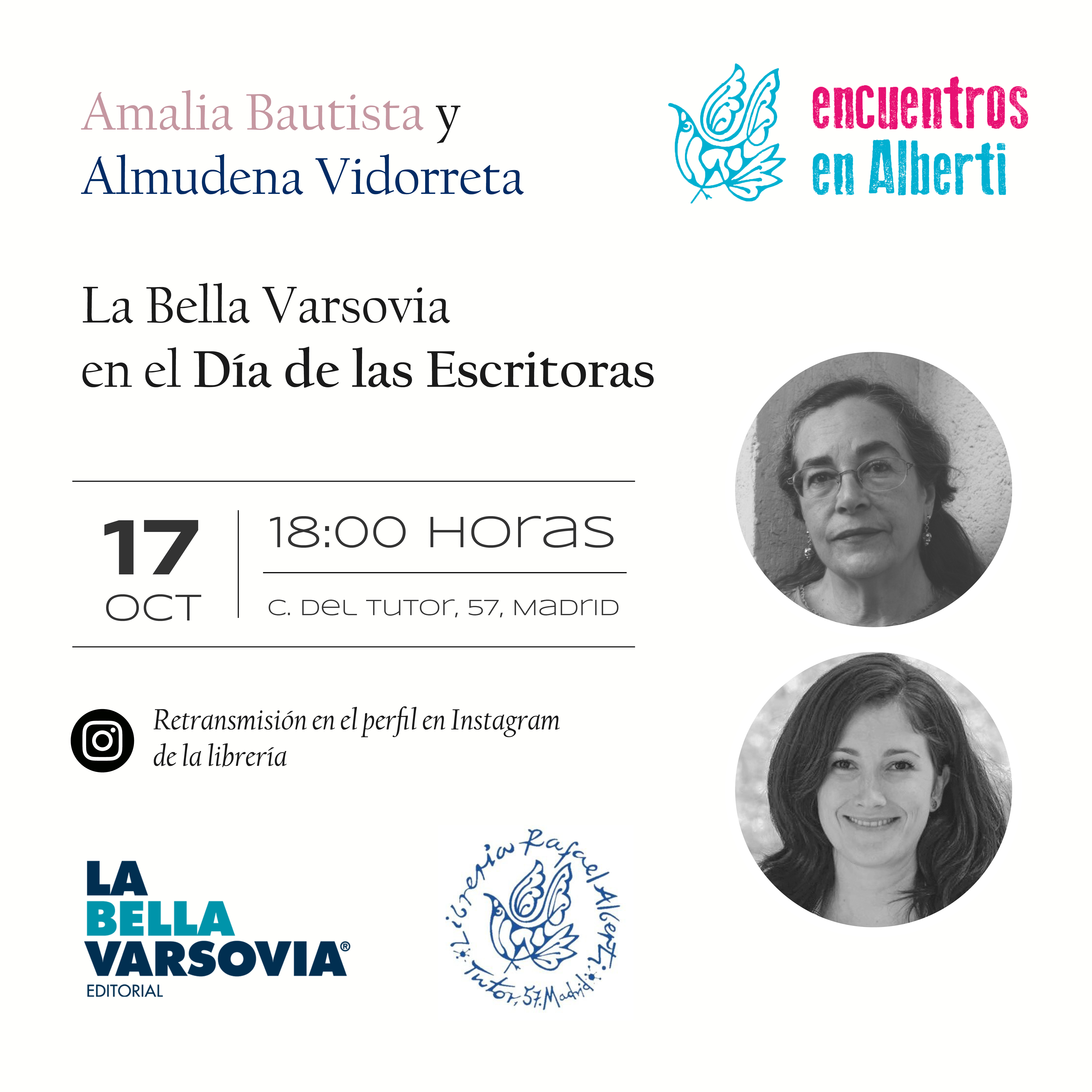 La Bella Varsovia en el Día de las Escritoras