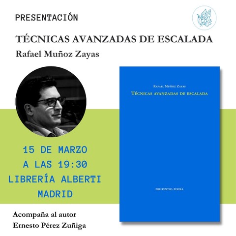 RAFAEL MUÑOZ ZAYAS, Técnicas avanzadas de escalada (Pre-Textos)