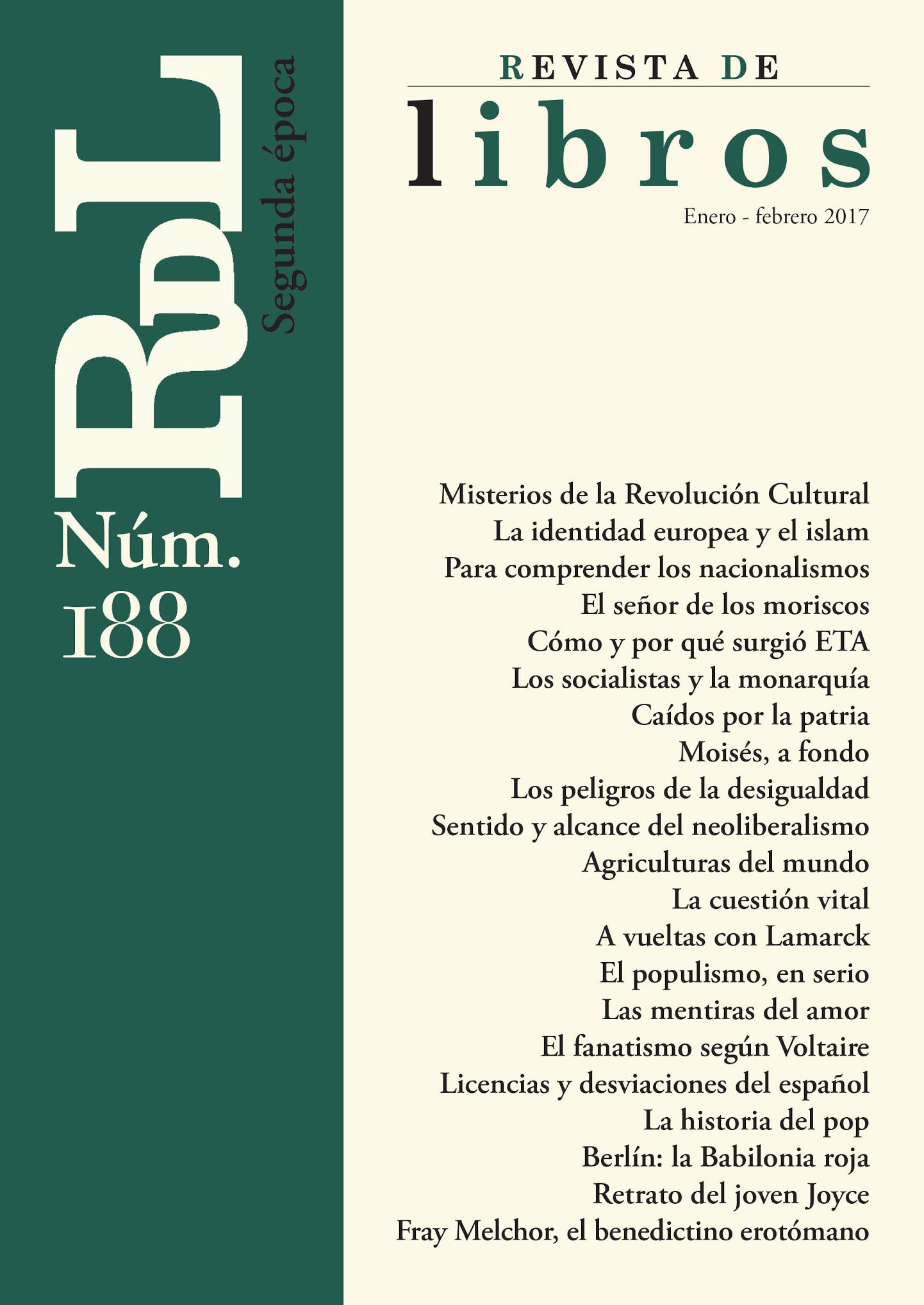 REVISTA DE LIBROS RdL, aniversario y encuentro con lectores.