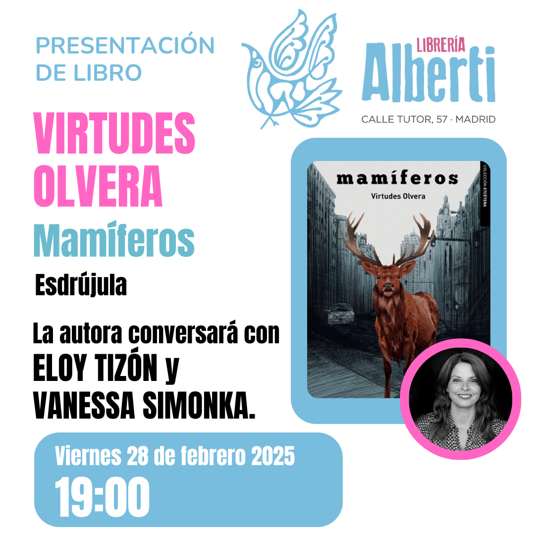 VIRTUDES OLVERA, Mamíferos (Esdrújula)