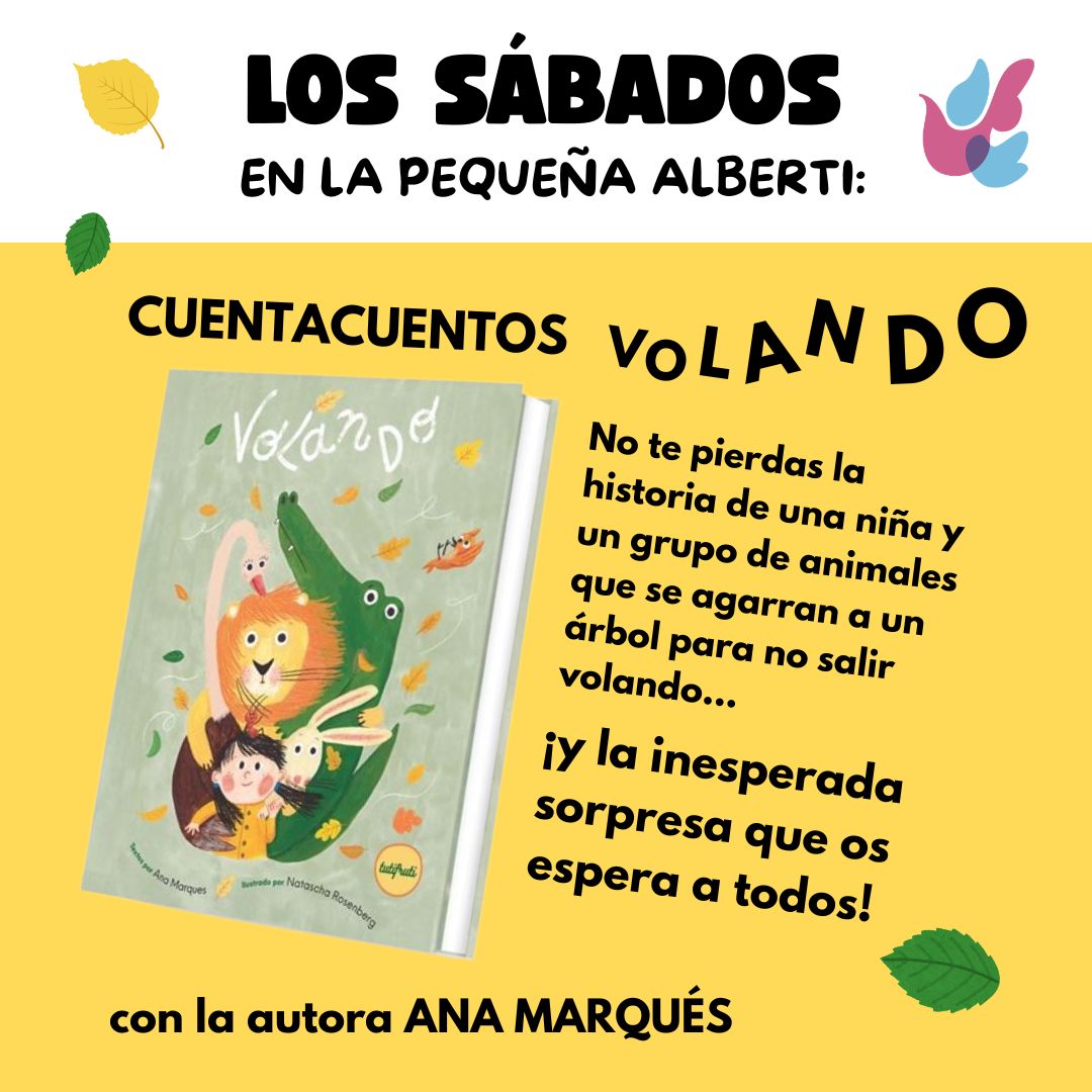 VOLANDO: Cuentacuentos con Ana Marqués
