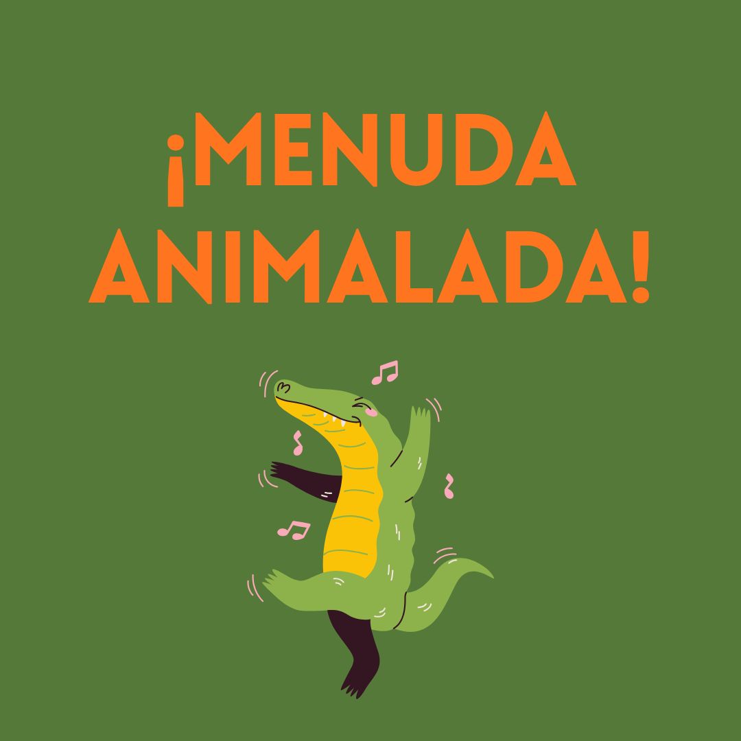 ¡Menuda animalada!