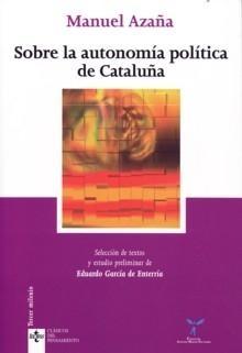 Sobre la Autonomía Política de Cataluña. 