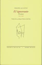 Ignorante, El "Poemas 1952-1956"