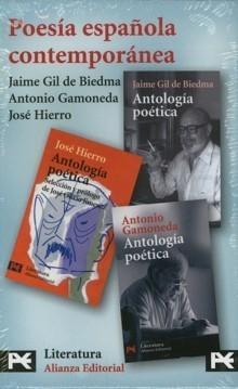 Poesía Española Contemporánea Estuche "Antología Poética"