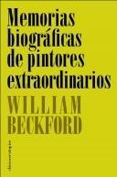 Memorias Biográficas de Pintores Extraordinarios. 