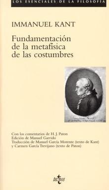 Fundamentación de la Metafísica de las Costumbres