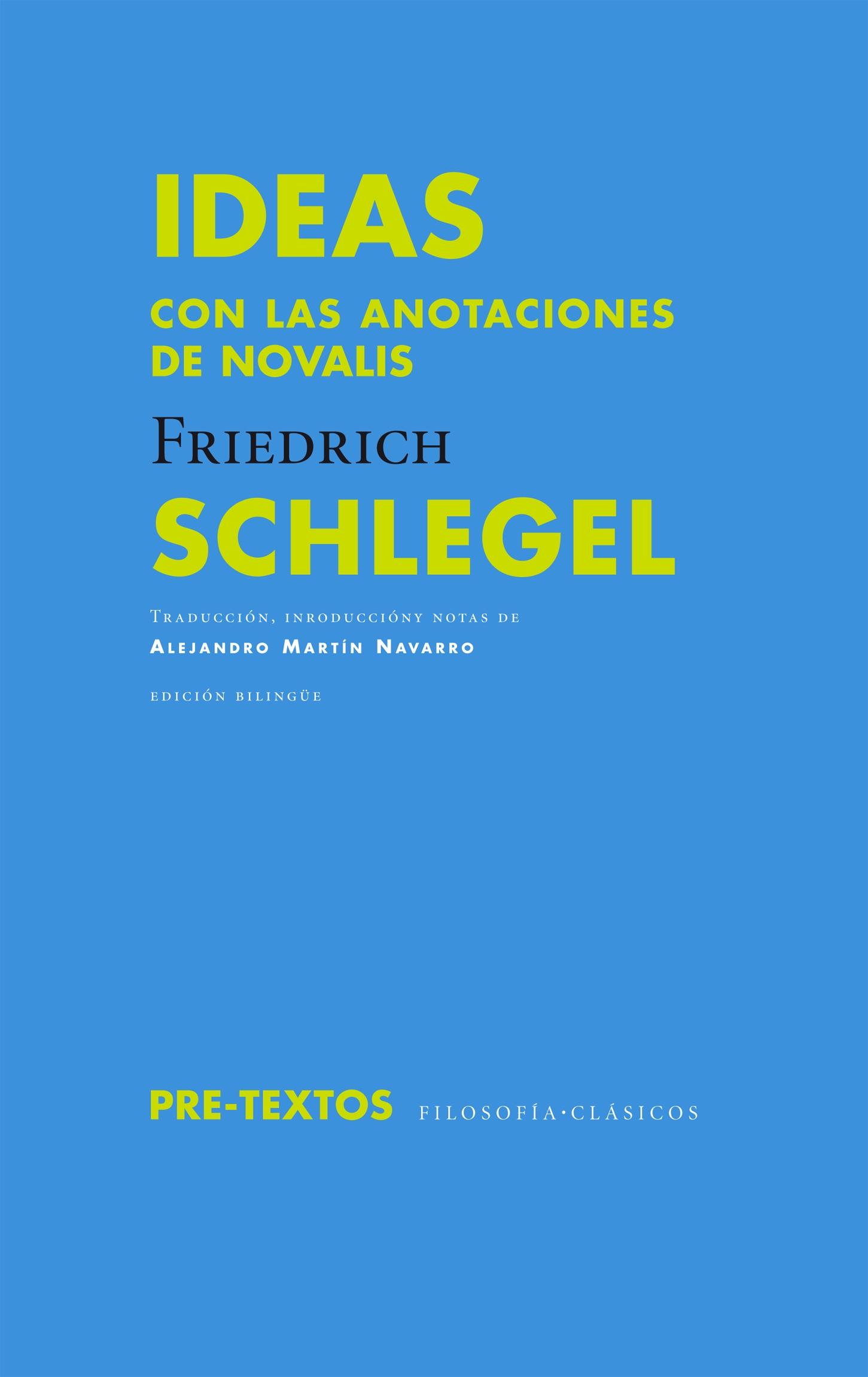 Ideas "con las anotaciones de Novalis"