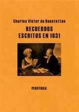 Recuerdos Escritos en 1831. Recuerdos Escritos en 1831.