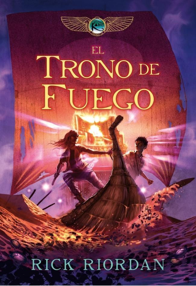 El Trono de Fuego "Las Crónicas de Kane 2". 