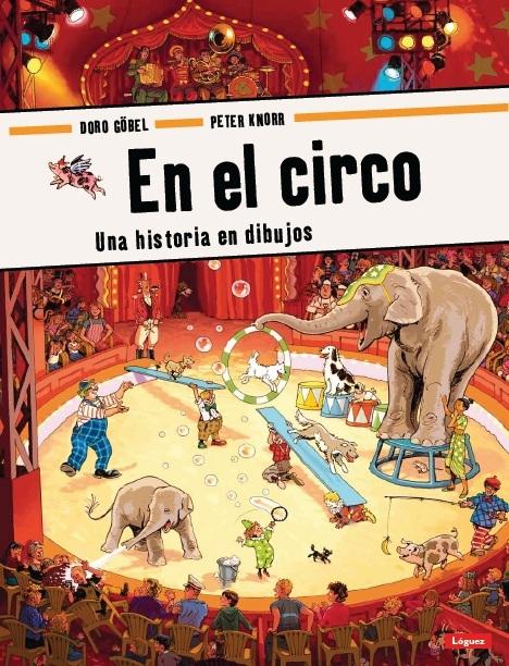 En el circo "Una historia en dibujos". 