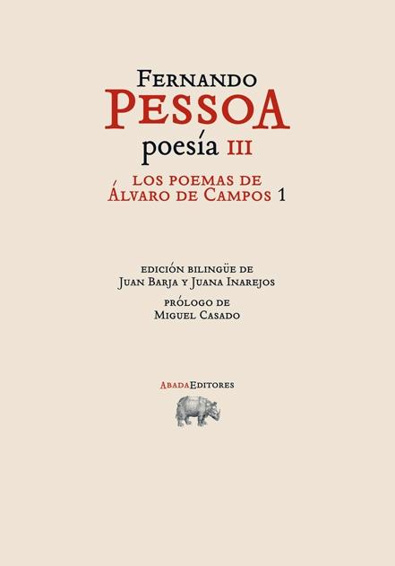 Poemas de Alvaro de Campos 1 (Edición Bilingüe) "Poesía Iii"