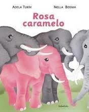 Rosa caramelo "A favor de las niñas". 