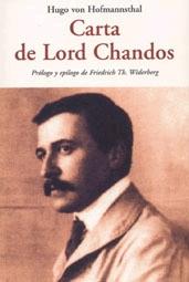 Carta de Lord Chandos. 