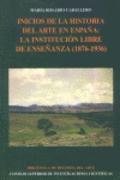 Inicios de la Historia del Arte en España "La Institución Libre de Enseñanza (1876-1936)"
