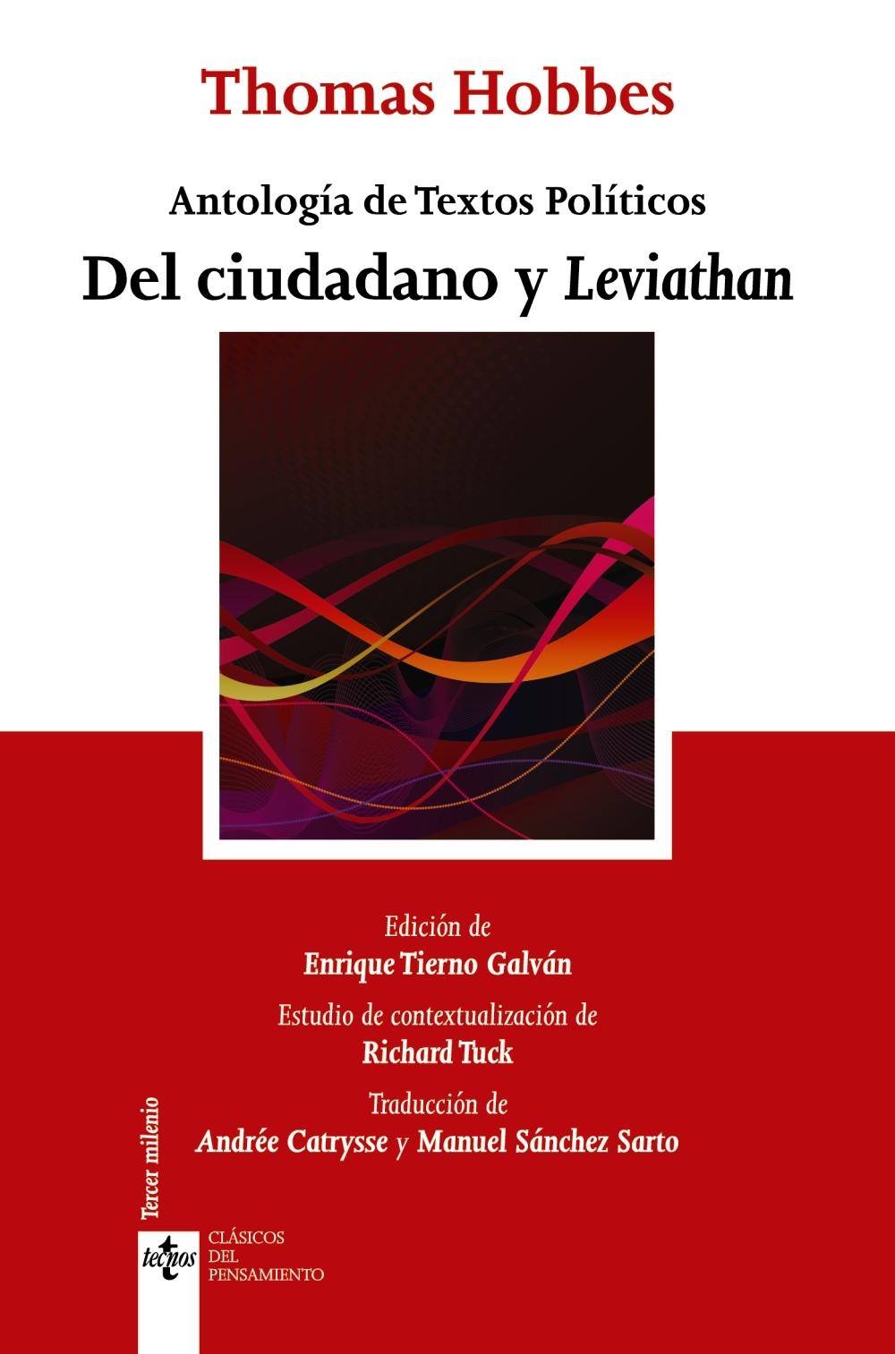 Del ciudadano y Leviathan "Antología de Textos Políticos". 