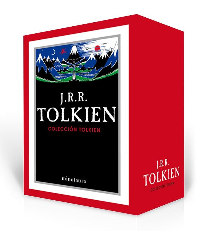 Estuche minilibros Tolkien "El Hobbit / Roverandom / Egidio, el granjero de Ham / El herrero"