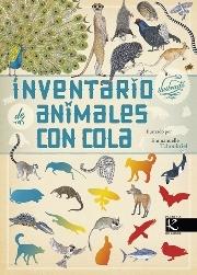 Inventario ilustrado de animales con cola