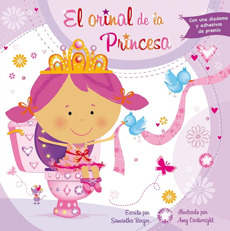 El orinal de la princesa "Con una diadema y adhesivos de premio". El orinal de la princesa "Con una diadema y adhesivos de premio".