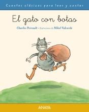 El gato con botas "Letra ligada". 