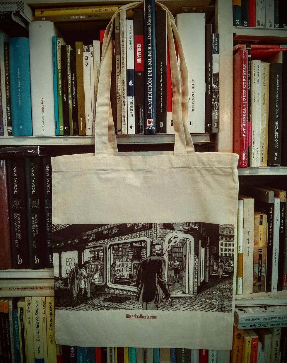Bolsa de Tela Librería Rafael Alberti 2015. 