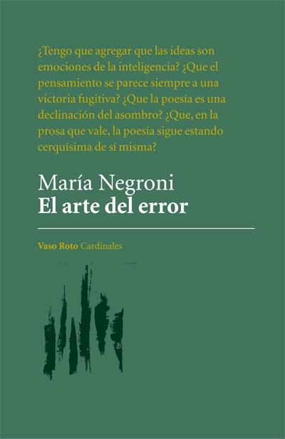 El Arte del Error. 