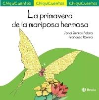 La Primavera de la Mariposa Hermosa "Letra Ligada"