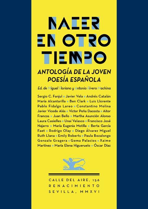 Nacer en Otro Tiempo "Antología de la Joven Poesía Española"