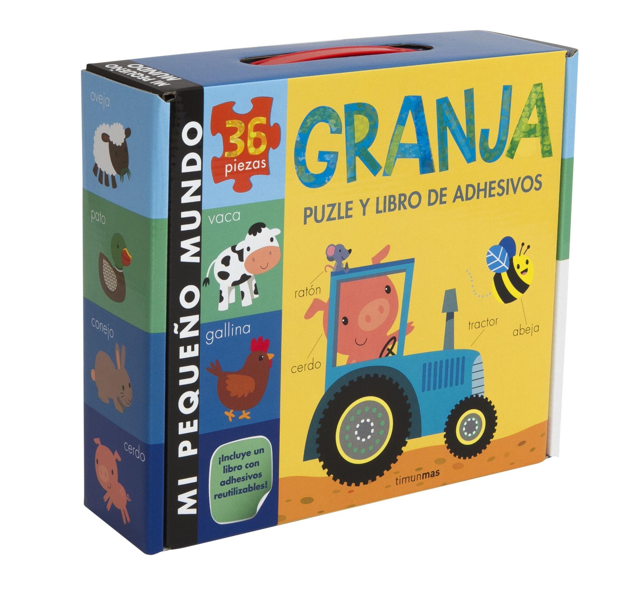 Granja. Puzle y Libro de Adhesivos