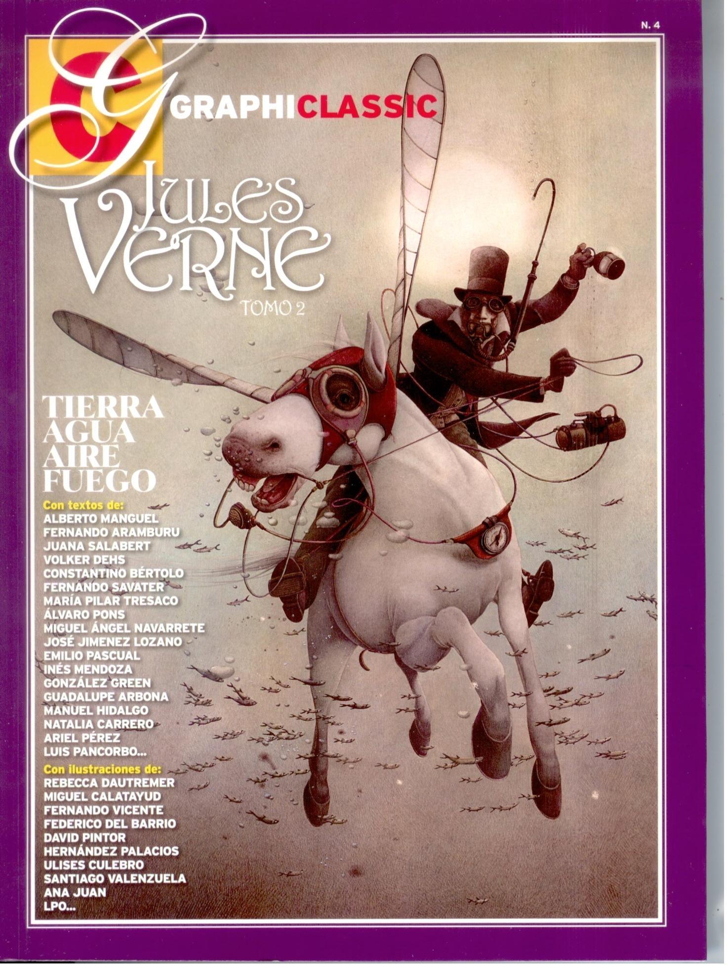 Jules Verne Tomo 2: Tierra, Agua, Aire, Fuego.. 