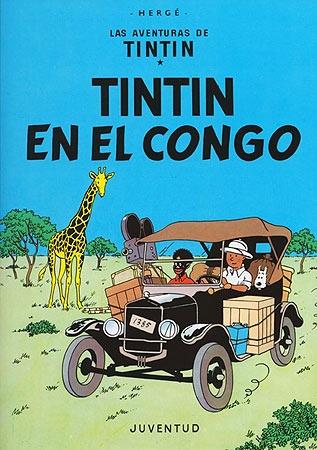 Tintín en el Congo "Tintín 2". 
