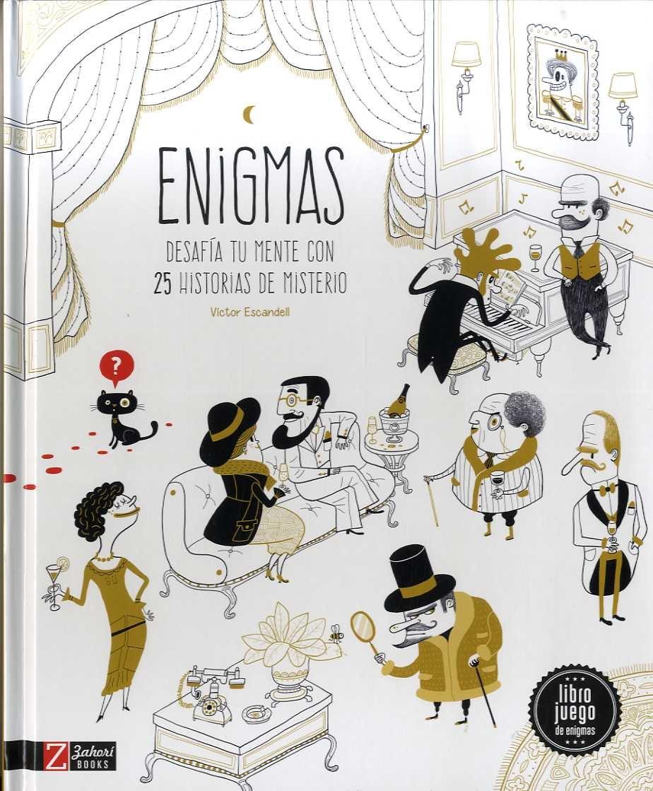 Enigmas "Desafía tu mente con 25 historias de misterio"