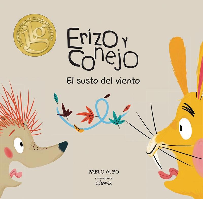 Erizo y conejo "El susto del viento"