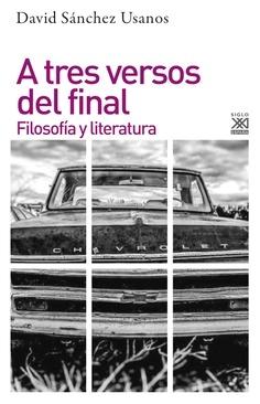 A tres versos del final "Filosofía y literatura". 