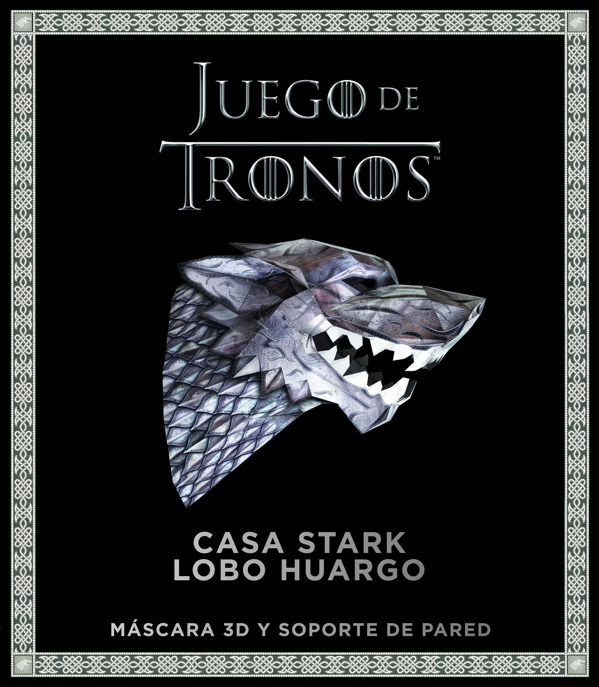 Juego de Tronos "Casa Stark: lobo huargo". 