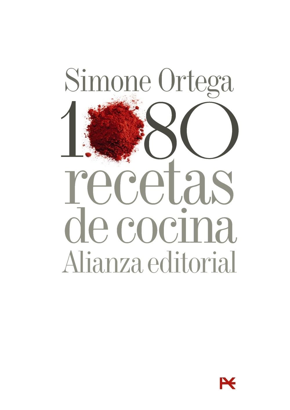 1080 Recetas de Cocina. 