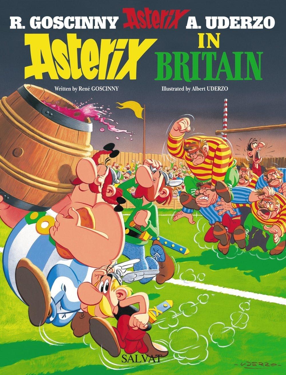 Asterix in Britain - Astérix en Bretaña "Edición bilingüe". 