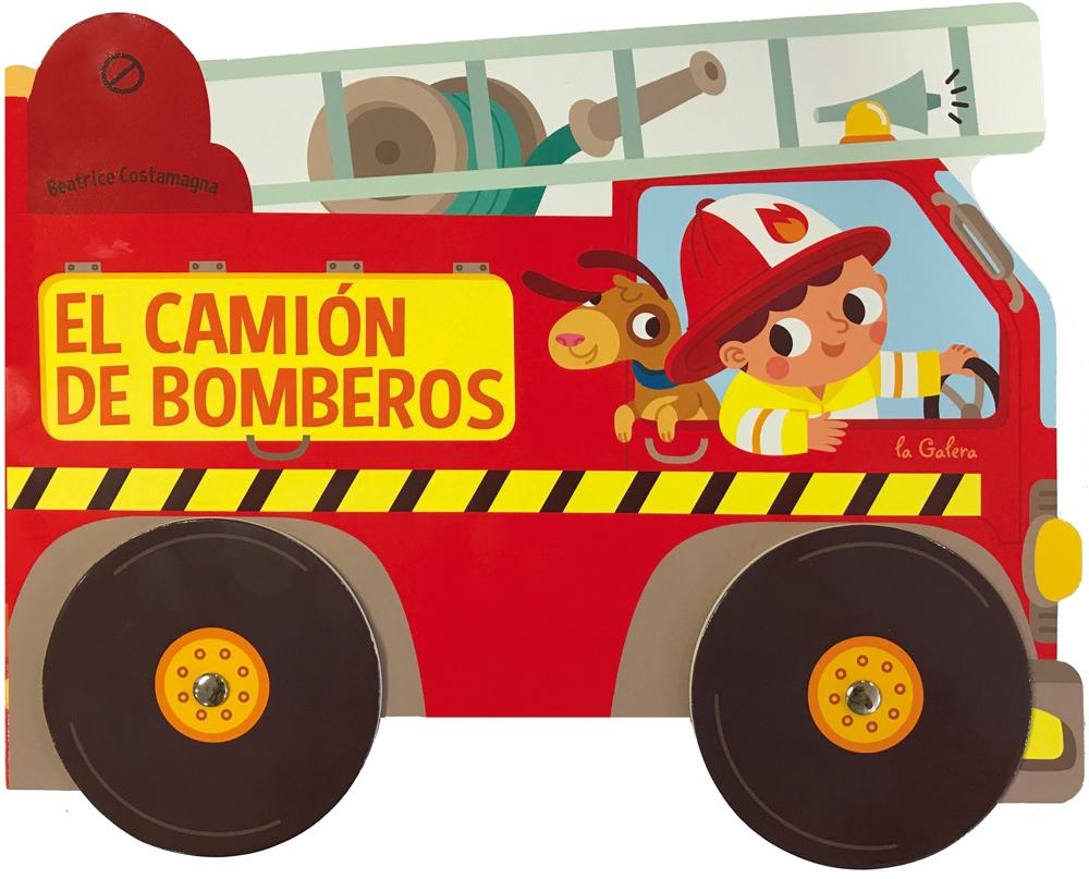 El camión de bomberos. 