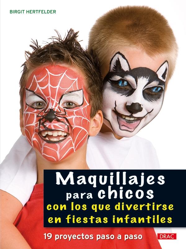 Maquillaje para chicos con los que divertirse en fiestas infantiles