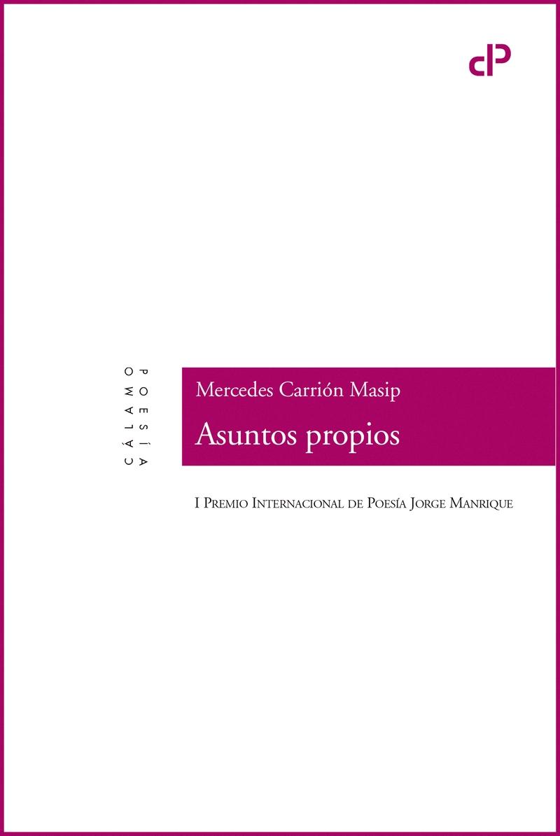 Asuntos propios "I Premio Internacional de Poesía César Manrique". 