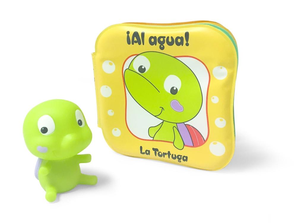 ¡Al Agua! la Tortuga "Con una Tortuga para la Bañera"