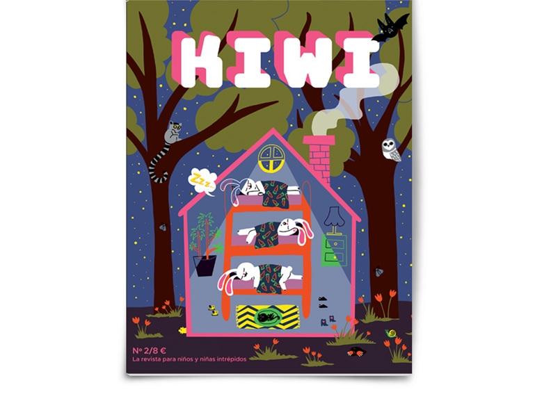 Revista Kiwi nº2 "La revista para niños y niñas intrépidos". 
