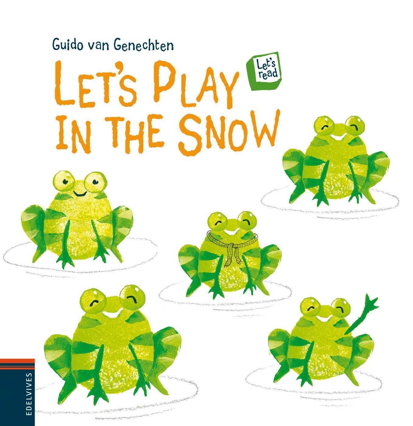 Let's play in the snow "Let's read"